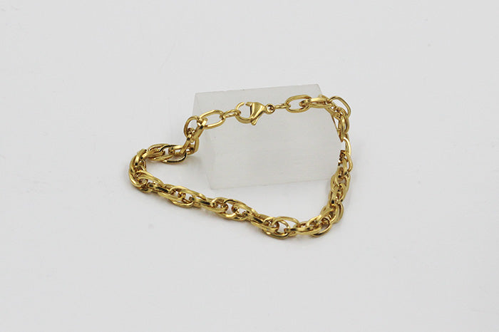 Soft- Männer Armband in Gold und Silber
