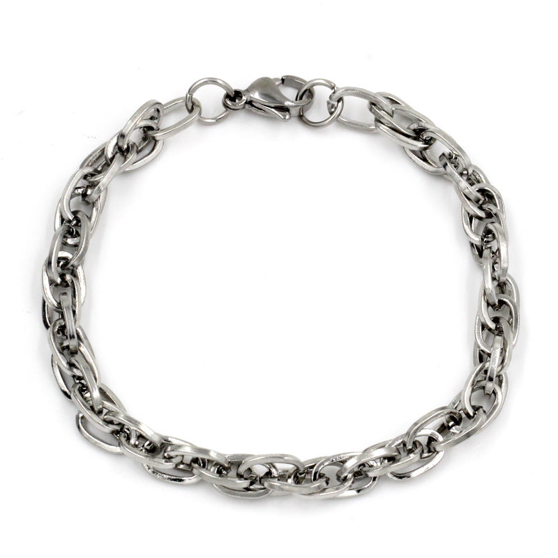 Soft- Männer Armband in Gold und Silber