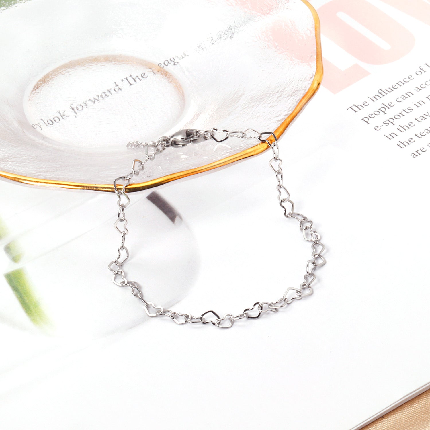 Herz Form Armband